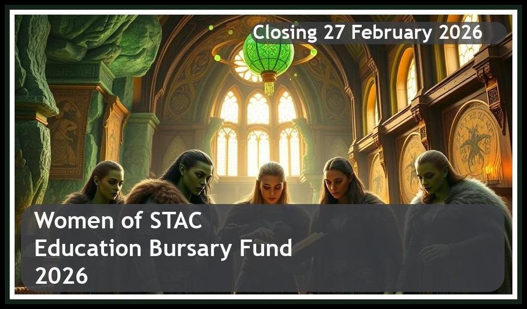 Women of STAC Education Bursary Fund 2026 – Closing Date: 27 February 2026 Apply Now!
