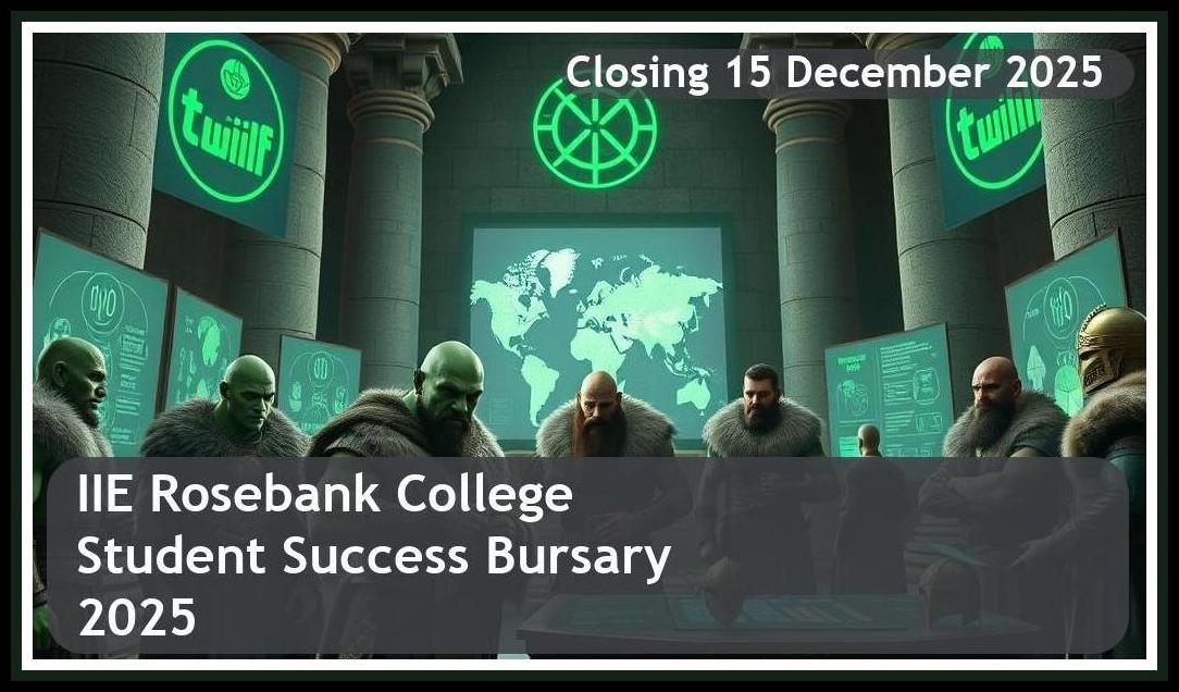 IIE Rosebank College Student Success Bursary 2026 – Closing Date: 15 December 2025, Apply Now!