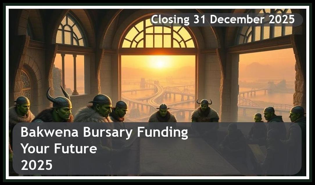 Bakwena Bursary 2026 – Closing Date: 31 December 2025 – Funding Your Future