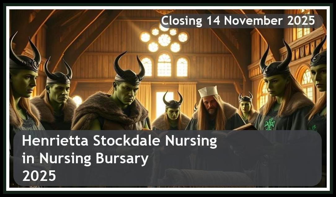 Henrietta Stockdale Nursing College Diploma in Nursing Bursary 2026 – Closing Date: 14 November 2025, Apply Now!