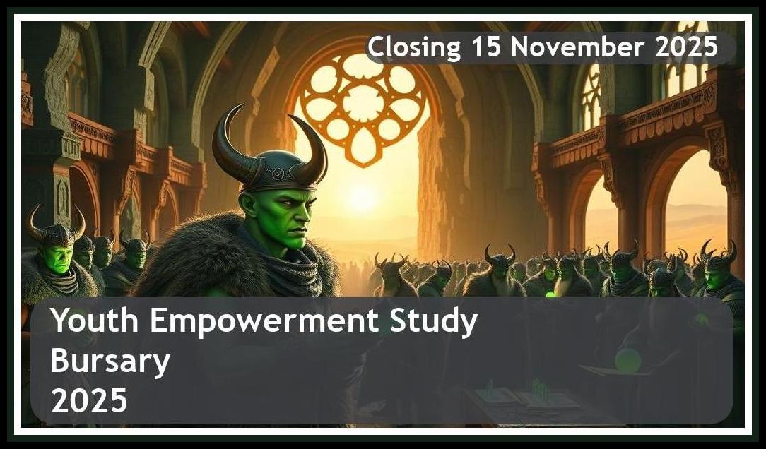 Youth Empowerment Bursary 2025 – Closing Date: 15 November 2025 Apply Now