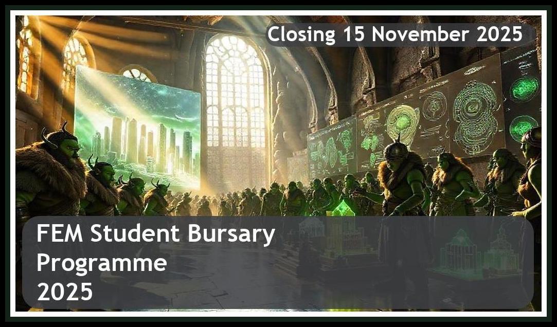 FEM Bursary 2026 – Closing Date: 15 November 2025 – Apply Now!