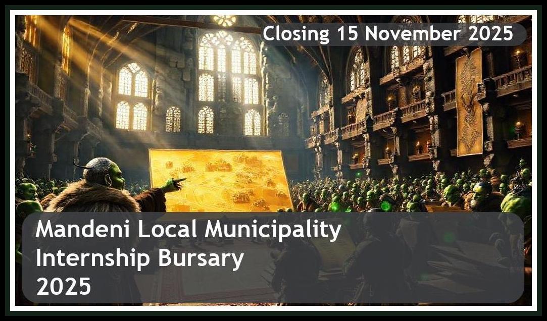 Mandeni Local Municipality Internship Bursary 2025 – Closing Date: 15 November 2025 Apply Now!