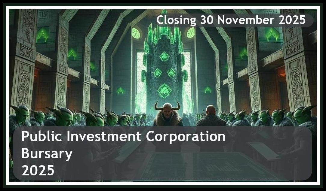PIC Bursary 2026 – Closing Date: 30 November 2025 Apply Now