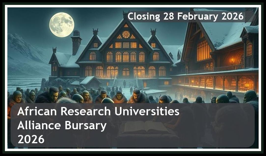 African Research Universities Alliance Bursary 2026 – Closing Date: 28 February 2026 Apply Now!