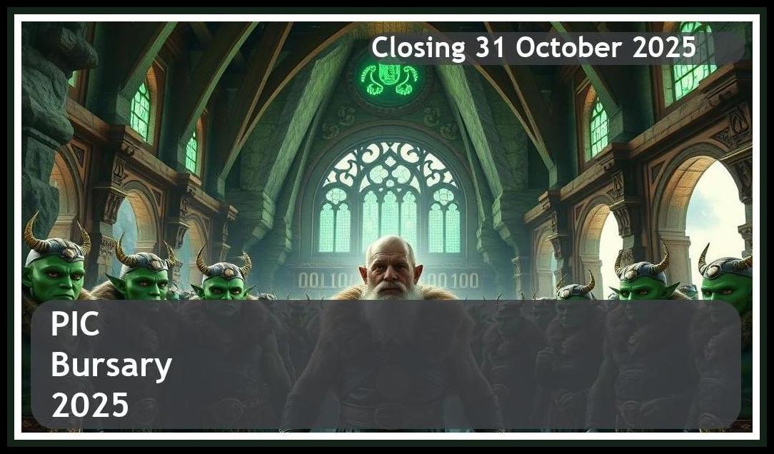 PIC Bursary 2026 – Closing Date: 31 October 2025 – Get Funded!
