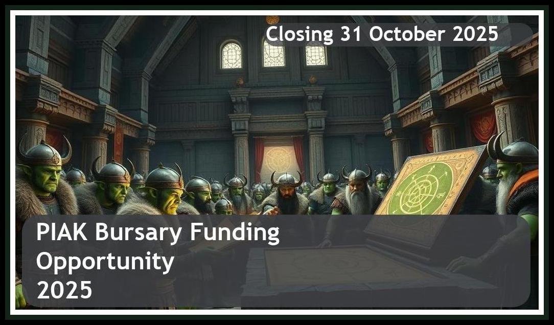 PIAK Bursary 2025 – Closing Date: 31 October 2025 – Get Funded!