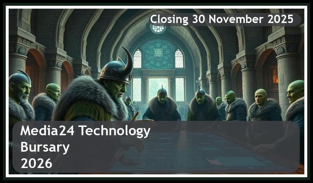 **Media24 Technology Bursary 2026 – Closing Date: 30 November 2025 Apply Now!**
