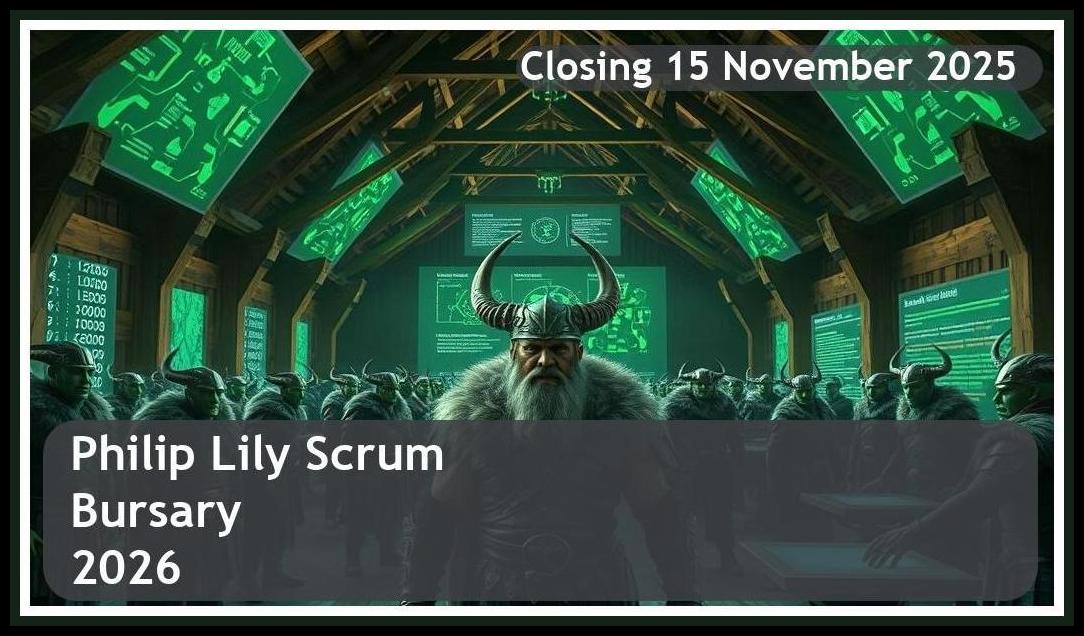 Philip Lily Scrum Bursary 2026 – Closing Date: 15 November 2025 Apply Now!
