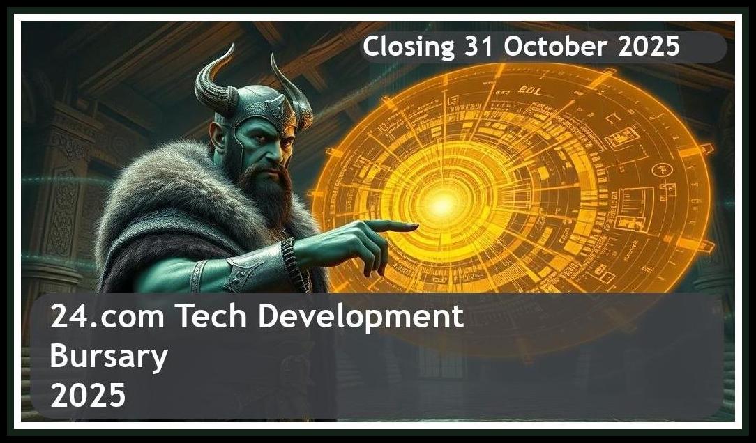 **24.com Tech Development Bursary 2025 – Closing Date: 31 October 2025 Don’t Miss Out!**