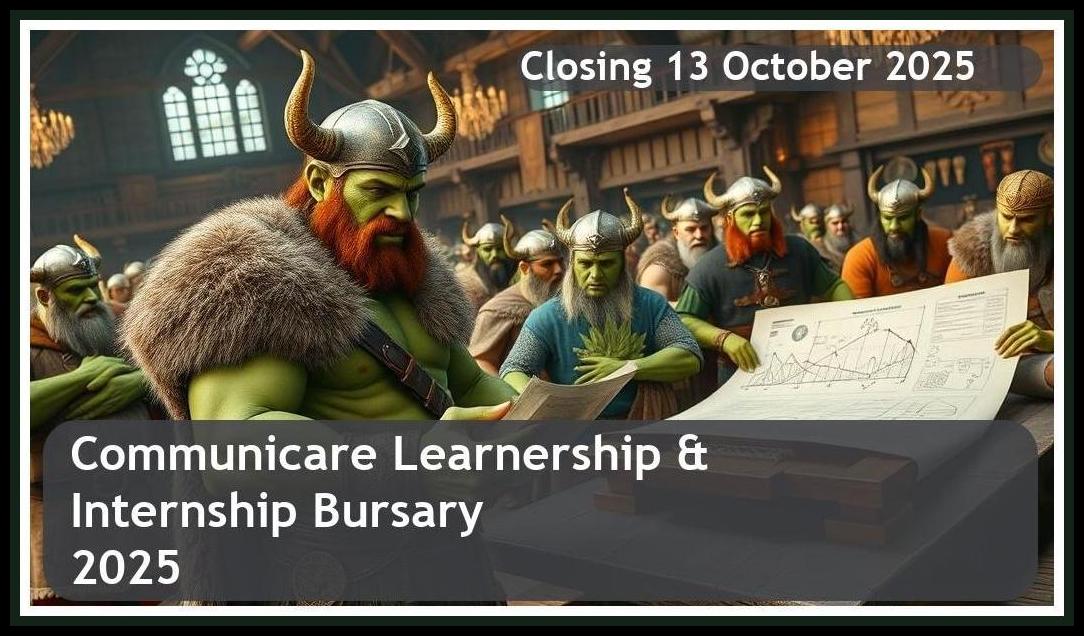 Communicare Learnership & Internship Bursary 2025 – Closing Date: 13 October 2025 Apply Now