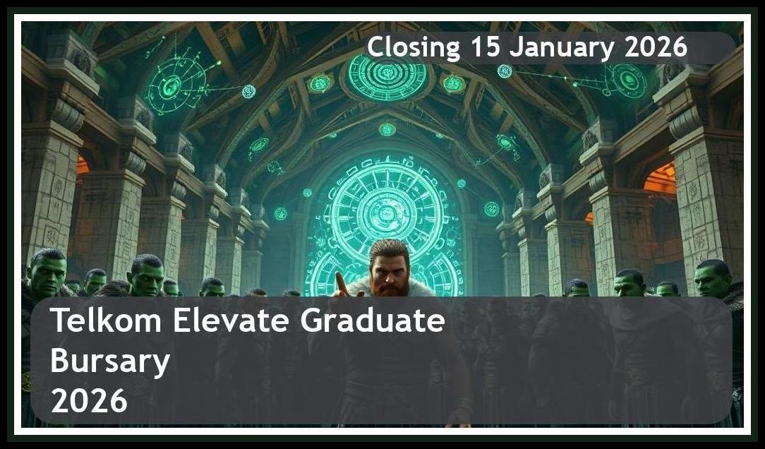 **Telkom Elevate Graduate Bursary 2026 – Closing Date: 15 January 2026, Apply Now!**