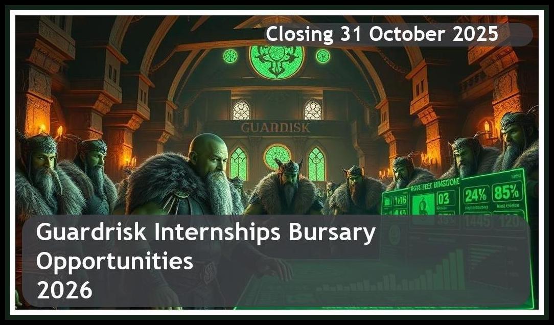 Guardrisk Internships Bursary 2026 – Closing Date: 31 October 2025 – Apply Now!