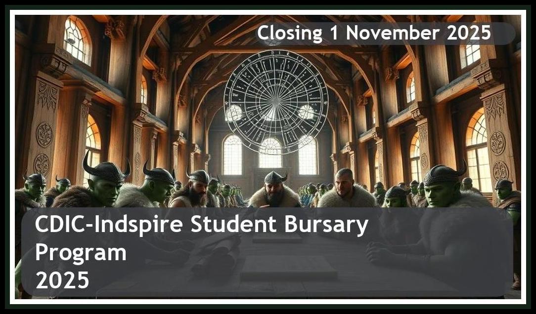CDIC-Indspire Bursary 2025 – Closing Date: 1 November 2025 – Don’t Miss Out!