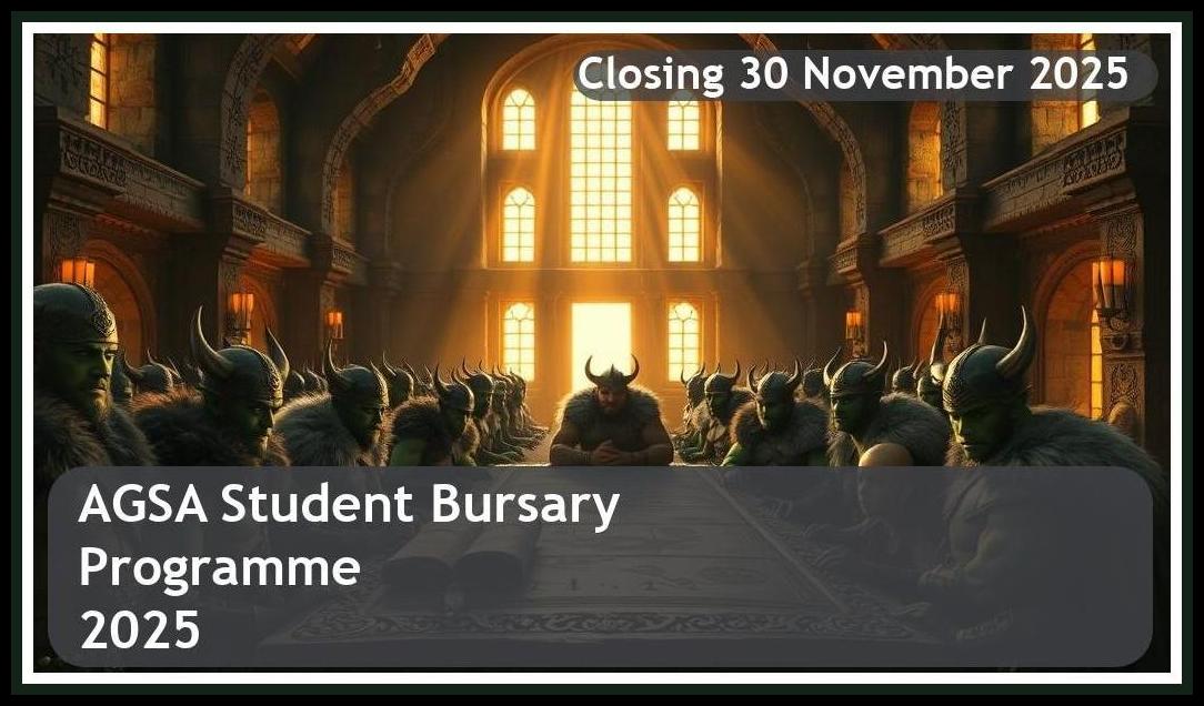 AGSA Bursary 2026 – Closing Date: 30 November 2025 Apply Now!