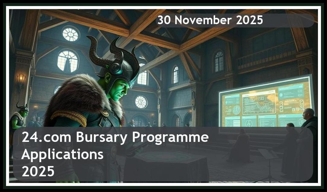 24.com Bursary 2026 – Closing Date: 30 November 2025 – Apply Now