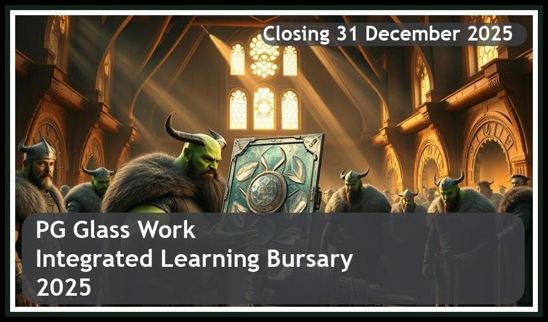 PG Glass Work Integrated Learning Bursary 2025 – Closing Date: 31 December 2025 Apply Now