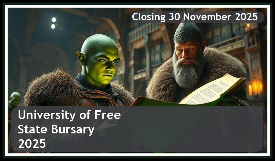 UFS Bursary 2026 – Closing Date: 30 November 2025 Apply Now!