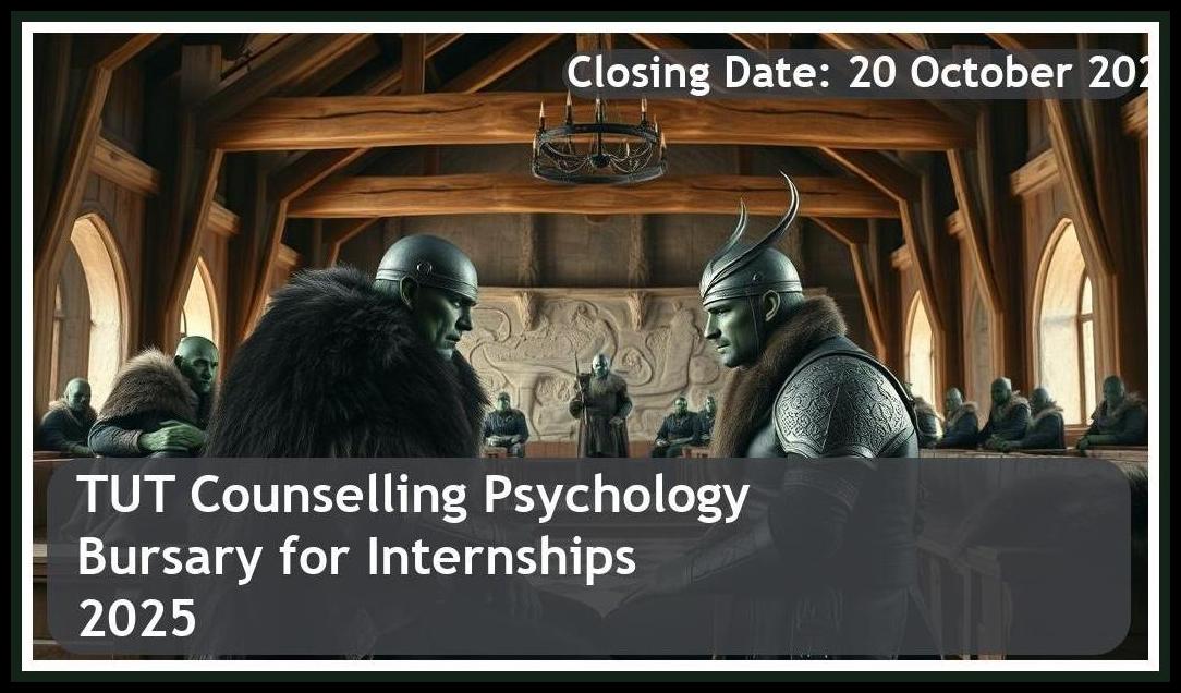 TUT Counselling Psychology Bursary 2026 for Internships – Closing Date: 20 October 2025 – Apply Now!