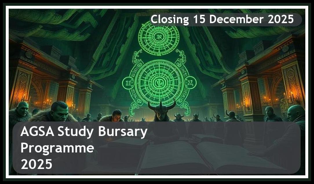AGSA Bursary 2026 – Closing Date: 15 December 2025 – Apply Now!