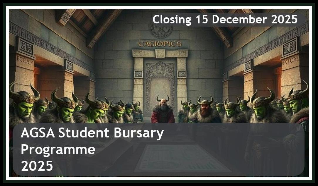 AGSA Bursary 2026 – Closing Date: 15 December 2025, Apply Now!