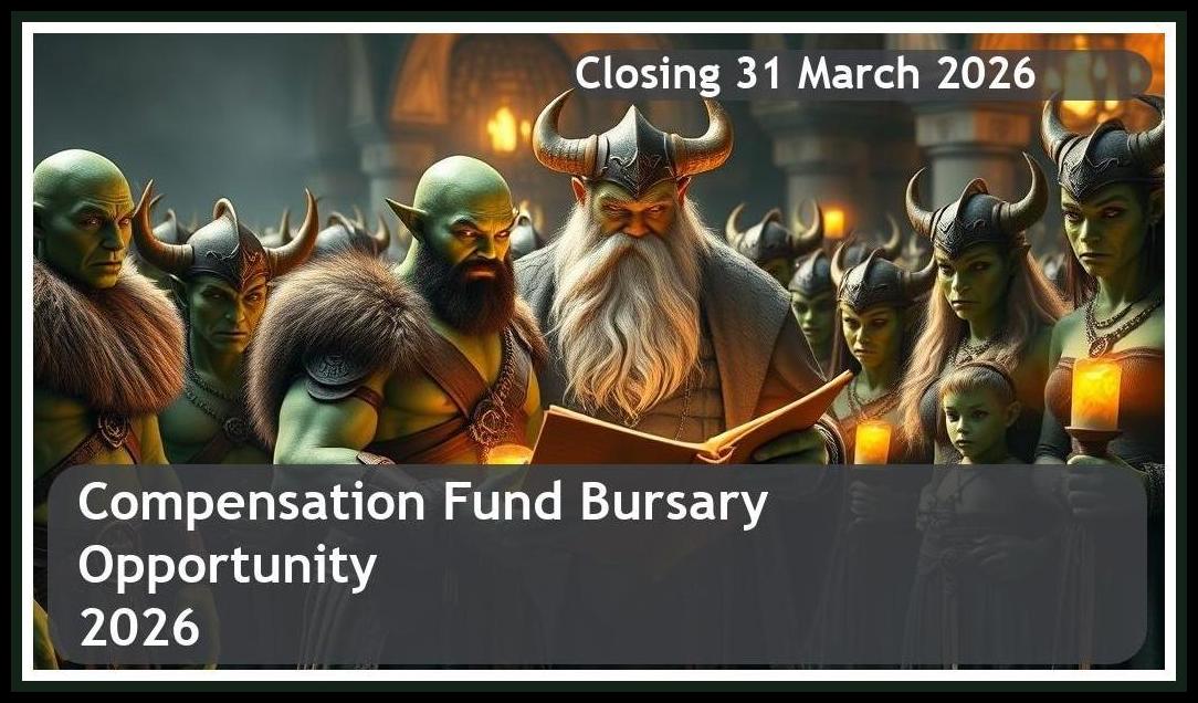 Compensation Fund Bursary 2026 – Closing Date: 31 March 2026 Apply Now