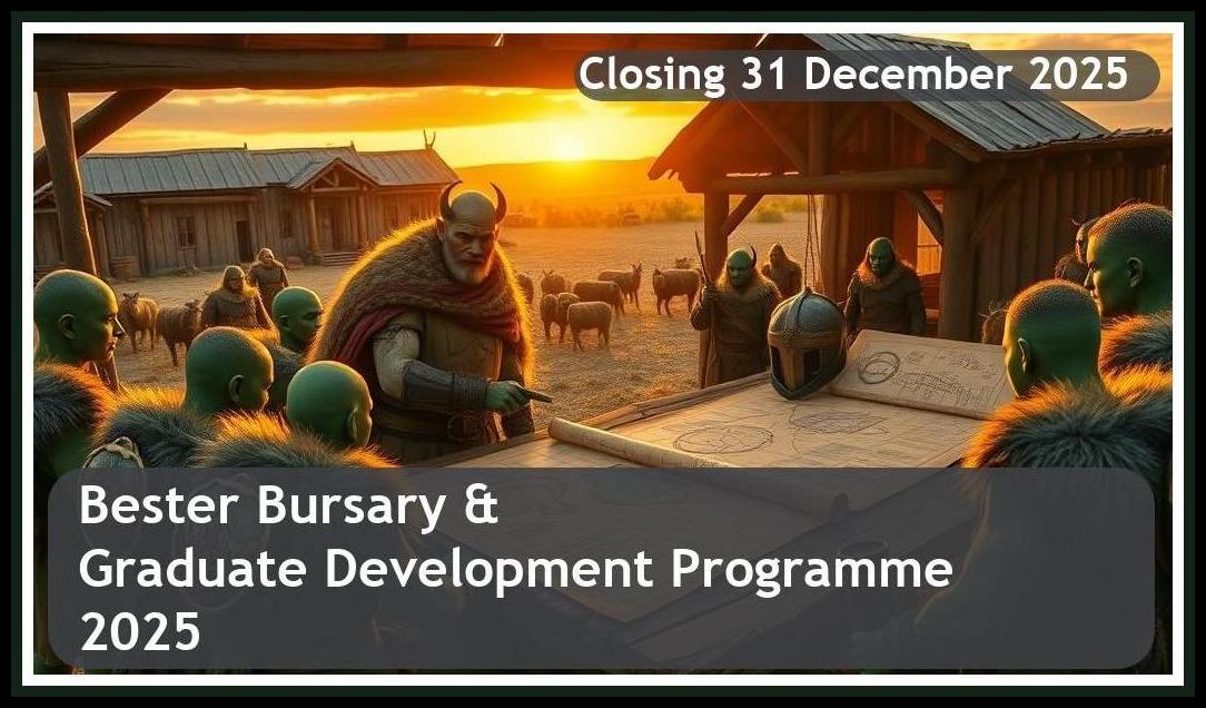 Bester Bursary & Graduate Development Programme 2026 – Closing Date: 31 December 2025 Apply Now