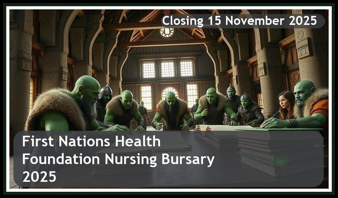 First Nations Health Foundation Nursing Bursary 2025 – Closing Date: 15 November 2025 Apply Now