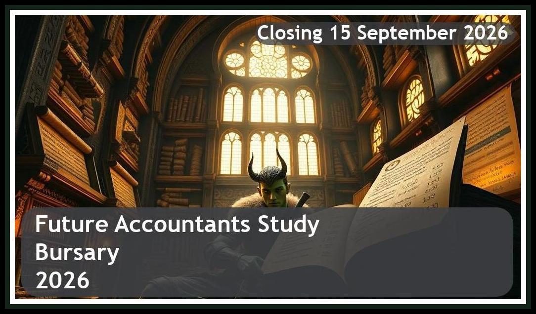 Future Accountants Bursary 2026 – Closing Date: 15 September 2026 – Get Funded!