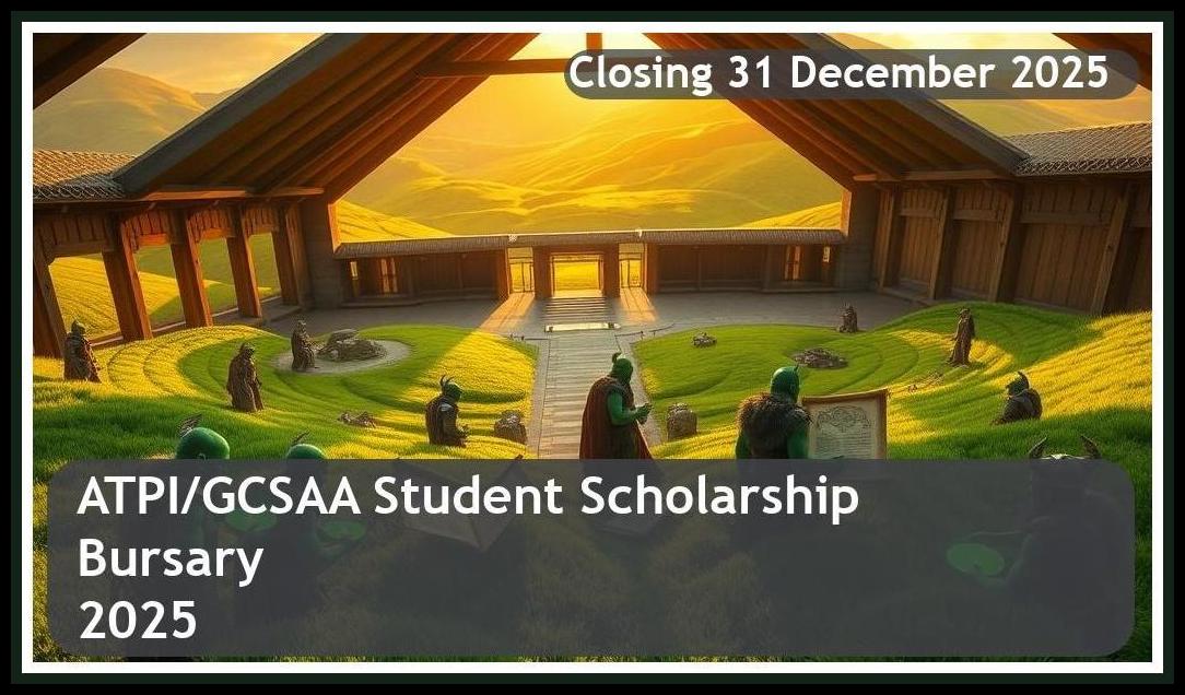 ATPI/GCSAA Scholarship 2026 Bursary – Closing Date: 31 December 2025 – Apply Now!