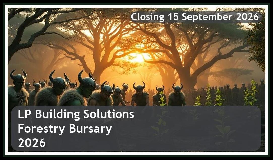 LP Building Solutions Forestry Bursary 2026 – Closing Date: 15 September 2026 Apply Now