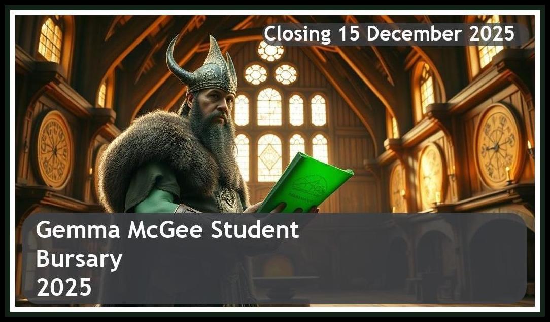 Gemma McGee Bursary 2026 (Ireland) – Closing Date: 15 December 2025 Apply Now!