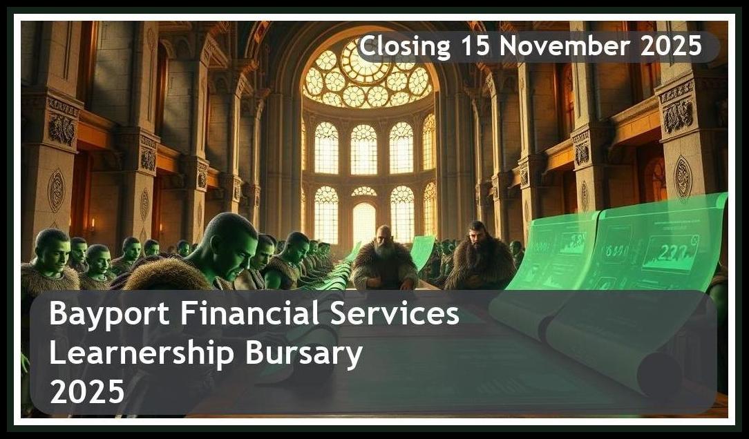 **Bayport Financial Services Learnership Bursary 2025 – Closing Date: 15 November 2025 Apply Now!**