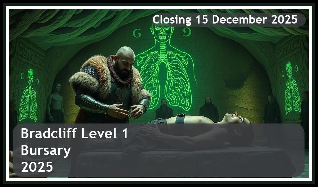 Bradcliff Level 1 Bursary 2026 – Closing Date: 15 December 2025 Apply Now!