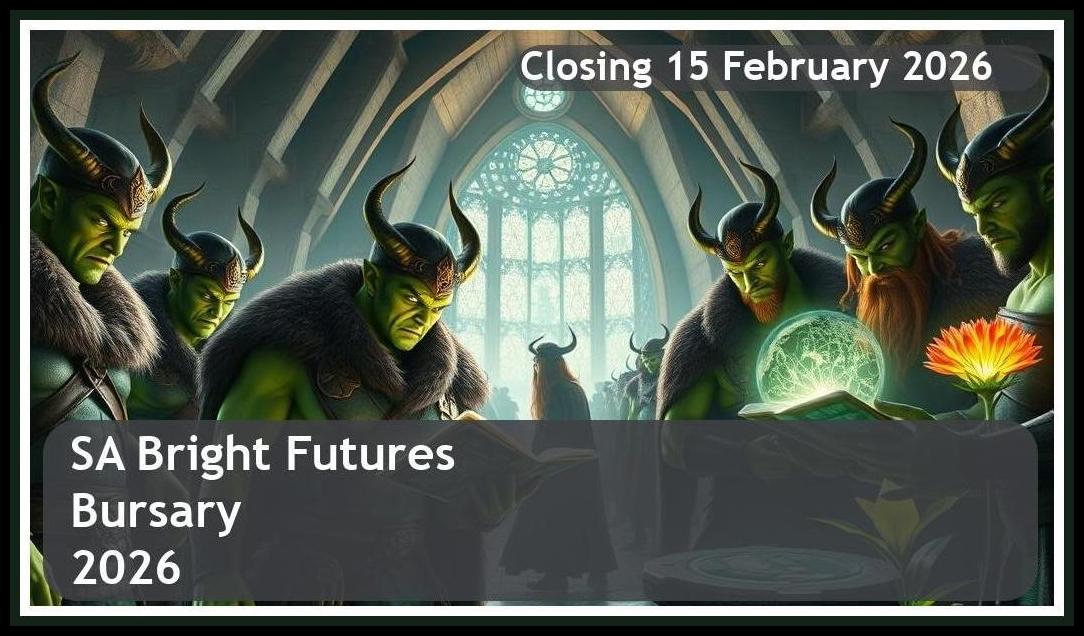 SA Bright Futures Bursary 2026 – Closing Date: 15 February 2026 – Apply Now!