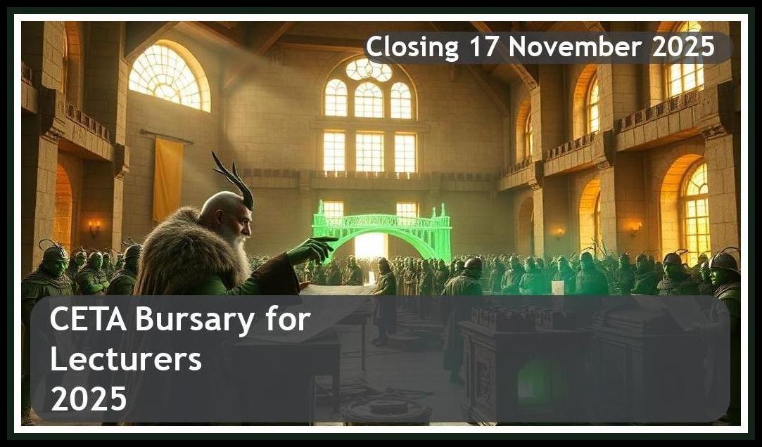 CETA Bursary 2026 for Lecturers – Closing Date: 17 November 2025 Apply Now!
