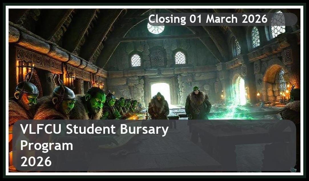 VLFCU Bursary 2026 – Closing Date: 01 March 2026 – Apply Now!