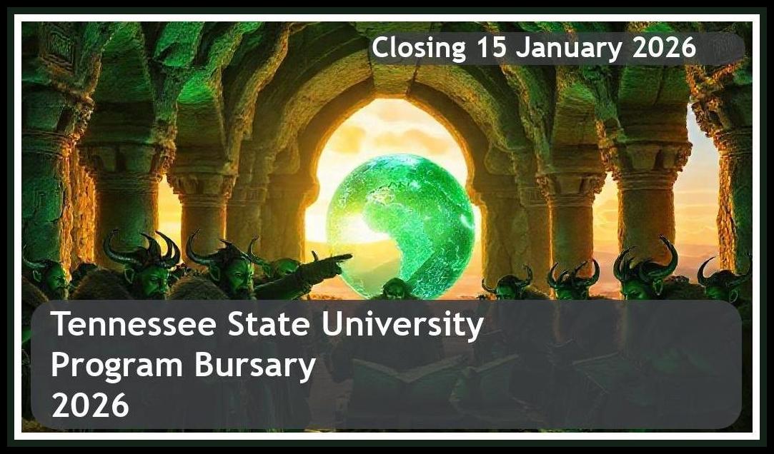 Tennessee State University Program Bursary 2026 – Closing Date: 15 January 2026 Apply Now