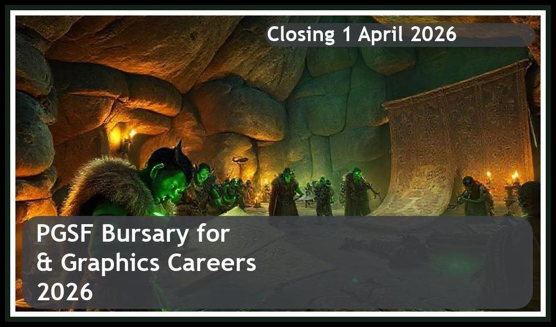 PGSF Bursary for Print & Graphics Careers 2026 – Closing Date: 1 April 2026 – Apply Now