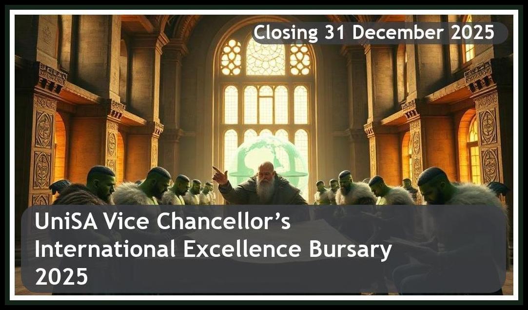 UniSA Vice Chancellor’s International Excellence Bursary 2025 – Closing Date: 31 December 2025 Apply Now!