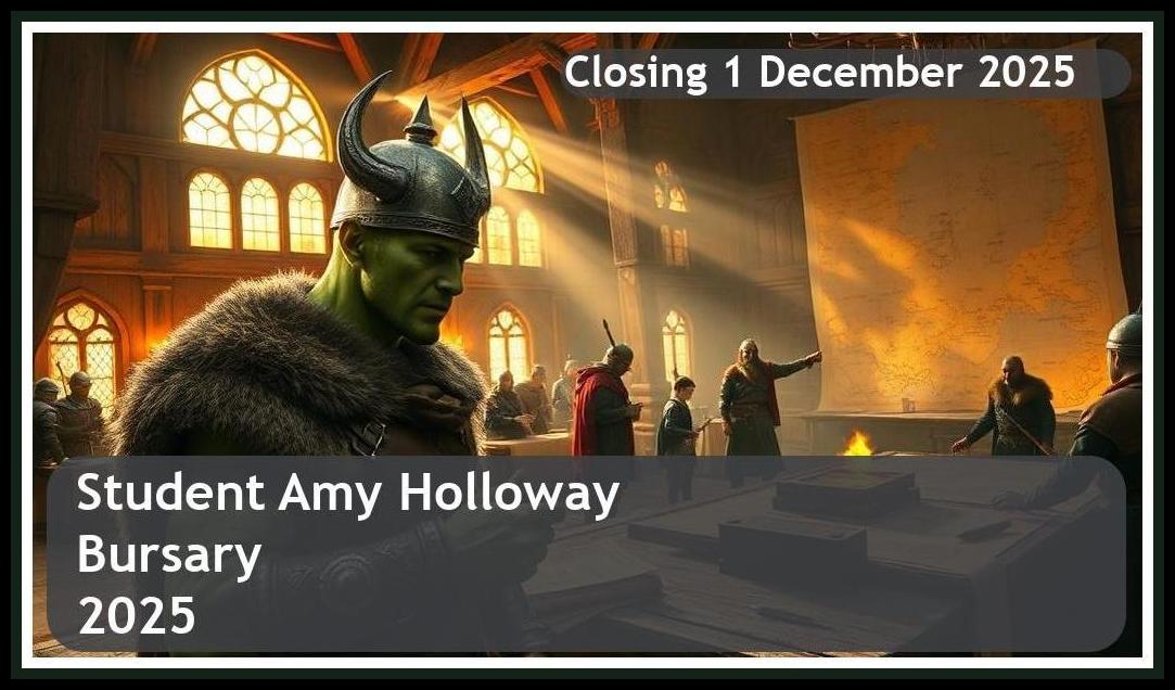 Amy Holloway Bursary 2025 – Closing Date: 1 December 2025 Apply Now