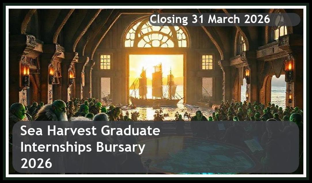 Sea Harvest Graduate Internships Bursary 2026 – Closing Date: 31 March 2026 – Apply Now!