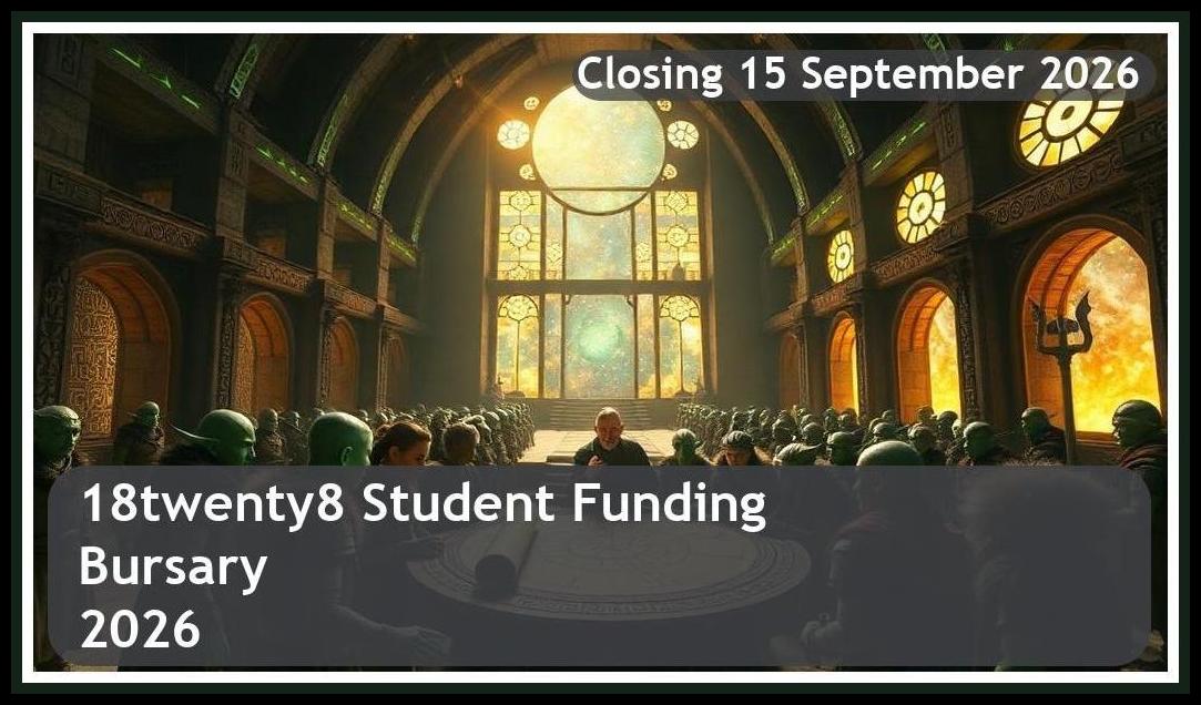 18twenty8 Bursary 2026 – Closing Date: 15 September 2026 Apply Now!