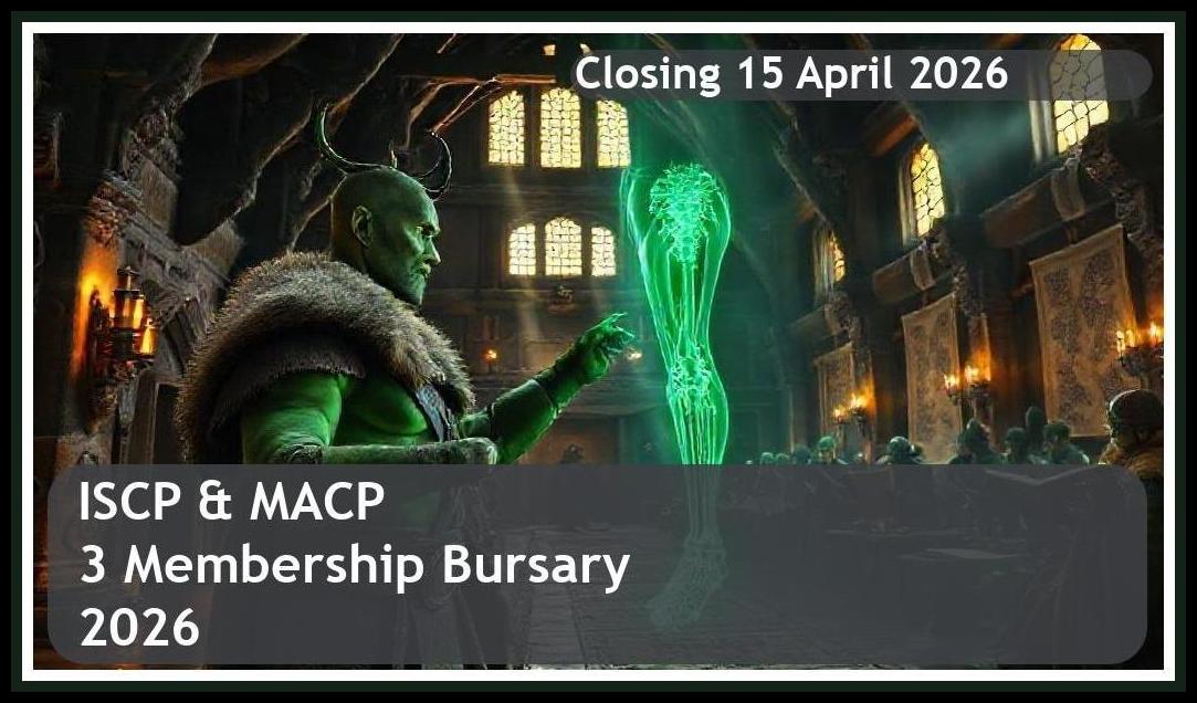ISCP & MACP Route 3 Membership Bursary 2026 – Closing Date: 15 April 2026 Apply Now
