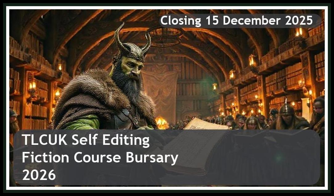 TLCUK Self Editing Fiction Course Bursary 2026 – Closing Date: 15 December 2025 Apply Now