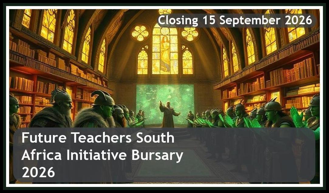 Future Teachers South Africa Initiative Bursary 2026 – Closing Date: 15 September 2026 Apply Now