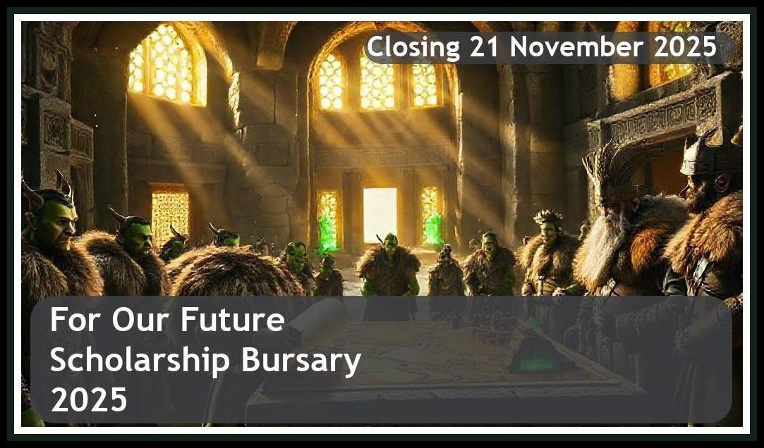 For Our Future Scholarship 2025 Bursary – Closing Date: 21 November 2025 – Apply Now!
