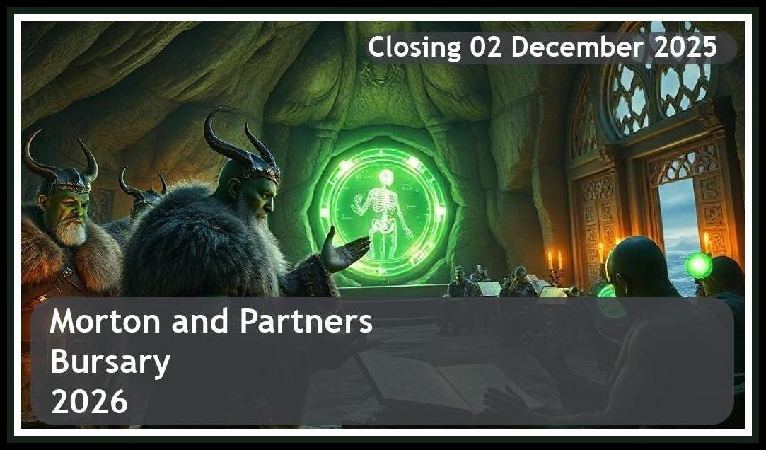 Morton and Partners Bursary 2026 – Closing Date: 02 December 2025 Apply Now!